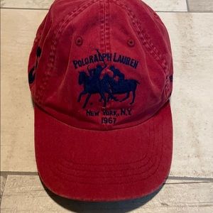 Vintage Polo Ralph Lauren Crown Club Horses Hat